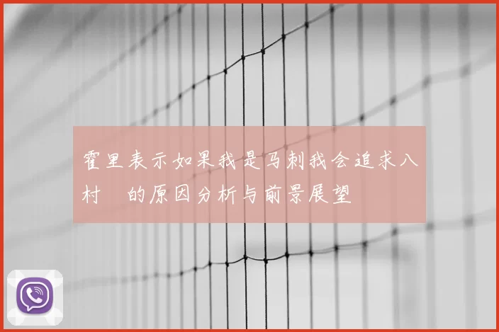 霍里表示如果我是马刺我会追求八村塁的原因分析与前景展望