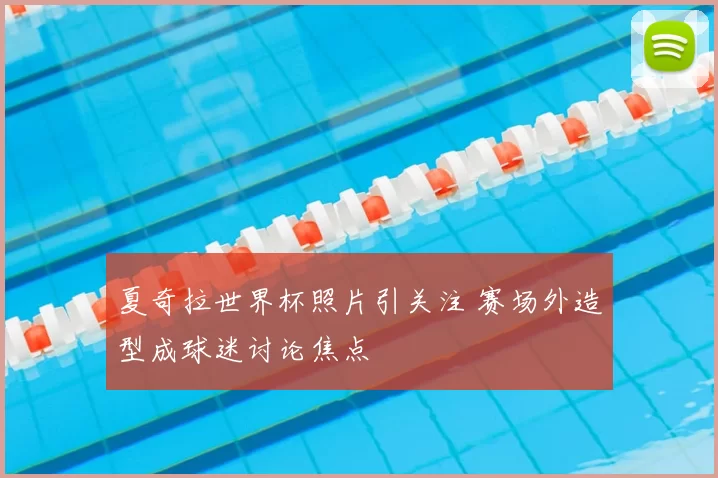 夏奇拉世界杯照片引关注 赛场外造型成球迷讨论焦点